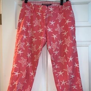 Size 2 Vineyard Vines Starfish Capris